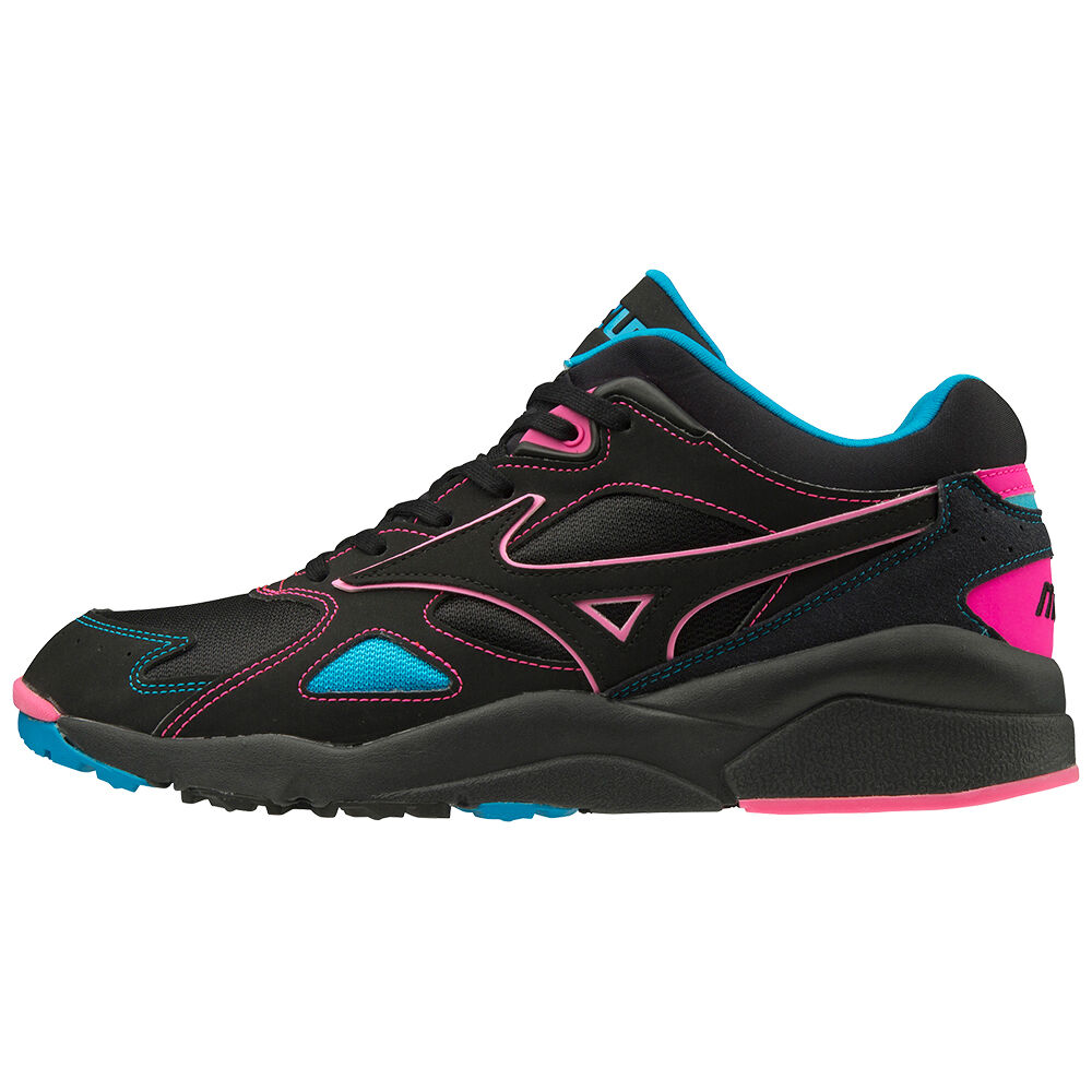 Mizuno Sky Medal Lights - Erkek Spor Ayakkabı - Siyah/Pembe Türkiye (BDPARC-476)